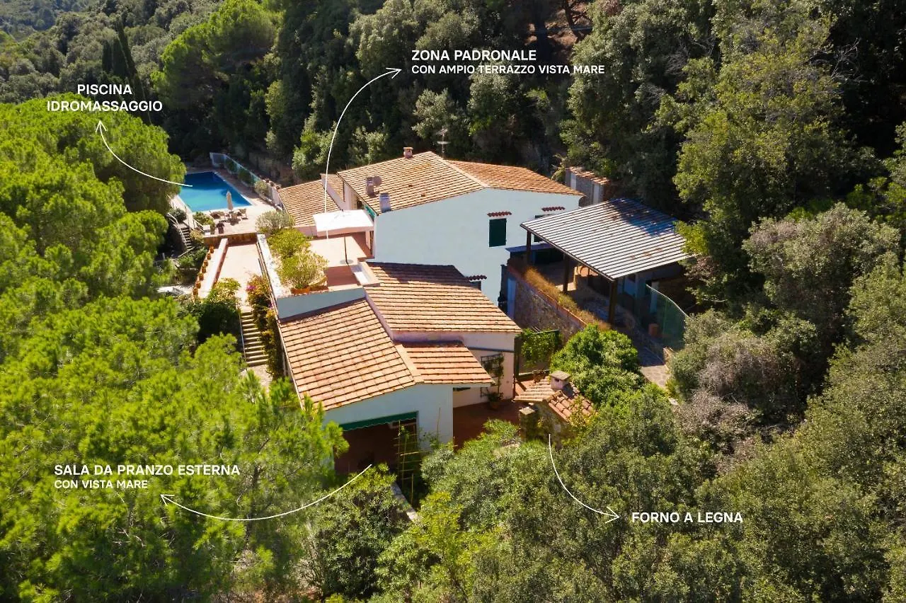 Villa Lo Schioppo Vista Mare Marciana Marina  Marciana Marina (Isola d'Elba)